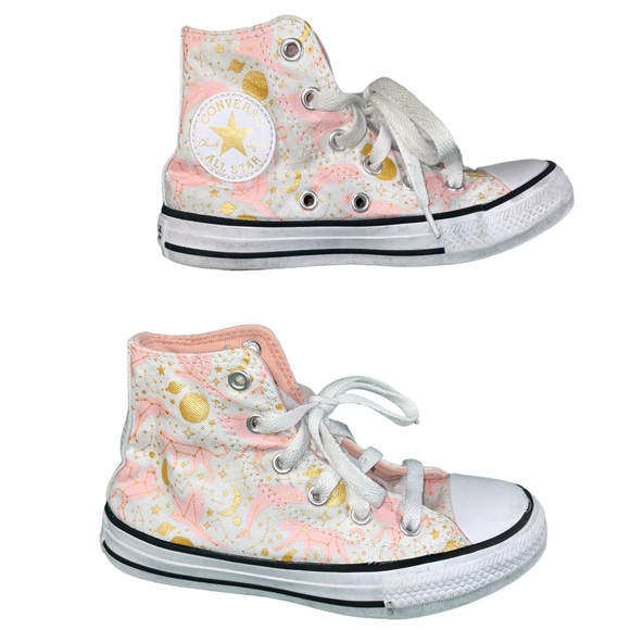 Converse Chuck Taylor All Star High Top GS 'Constellations' Shoes Youth Size 12 - Picture 4 of 10